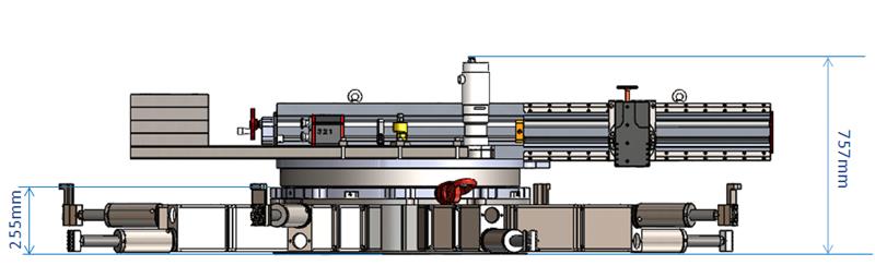 Meaisíní Flange Fd-Inaistrithe Fdg3000-Inaistrithe