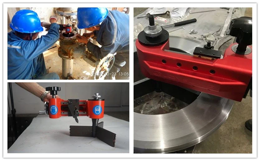 MFM350 Hot Selling Small Portable Flange Facer Repair Tools By Hand Power-JOYSUNG