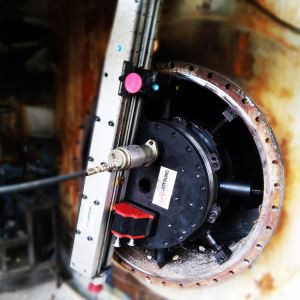 FDG2000 Meaisín Próiseála Soghluaiste Inaistrithe Flange, Próiseáil Aghaidh-le-duine